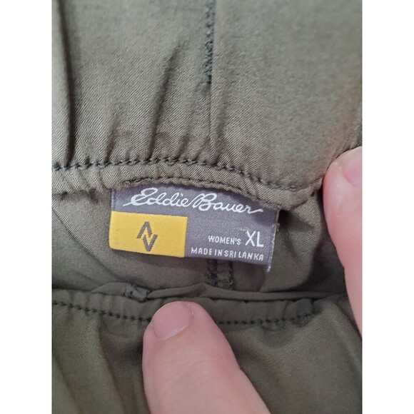 Eddie Bauer Green Track Pants with Comfort Fit - Picture 5 of 7